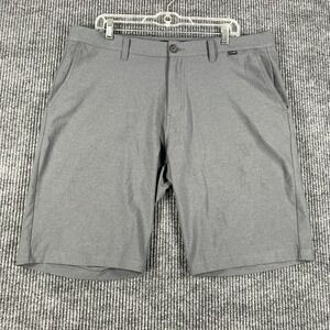 Travis Mathew Mens Shorts 38 Gray Chino Golf Casual Comfort Lightweight Outdoor